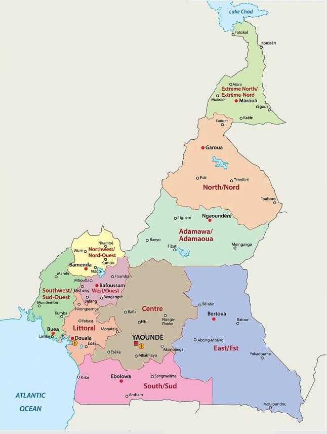 Cameroon Map